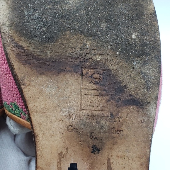 Stubbs & Wootton Embroidered frog slide sandals 10 - Picture 8 of 8